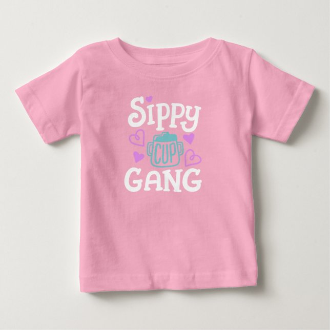 Sippy Cup Baby T-shirt (Vorderseite)