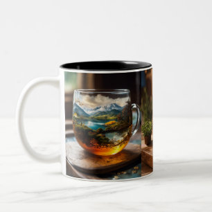 Sips der friedlichen Tasse