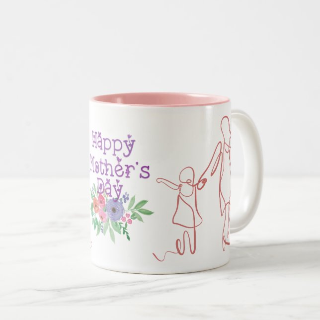 Sips of Love - Happy Mother’s Day Mugs (Devant droit)