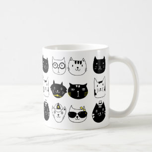Sips & Stickers - Tasse von Cat Vibes