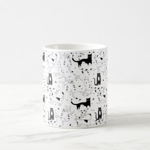 Sips & Stickers - Vibes de chat Purr-fect Mug