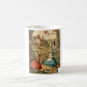 "Sips with a Side of Cuteness: Kaninchen-Tasse" Kaffeetasse