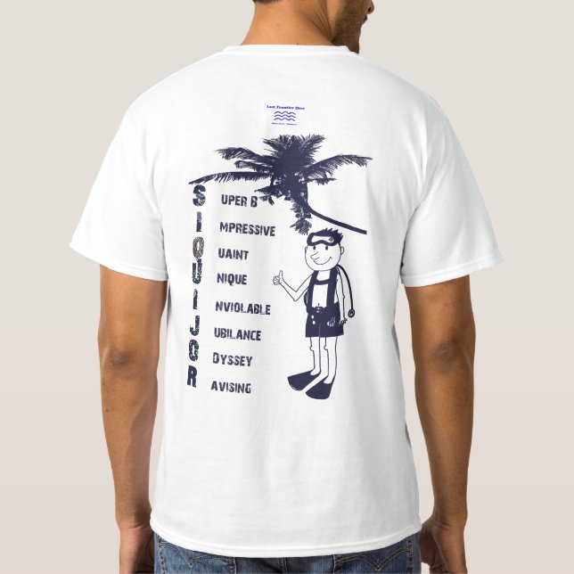 Siquijor BOY 【Zurück Nur Druck】 T-Shirt (Rückseite)