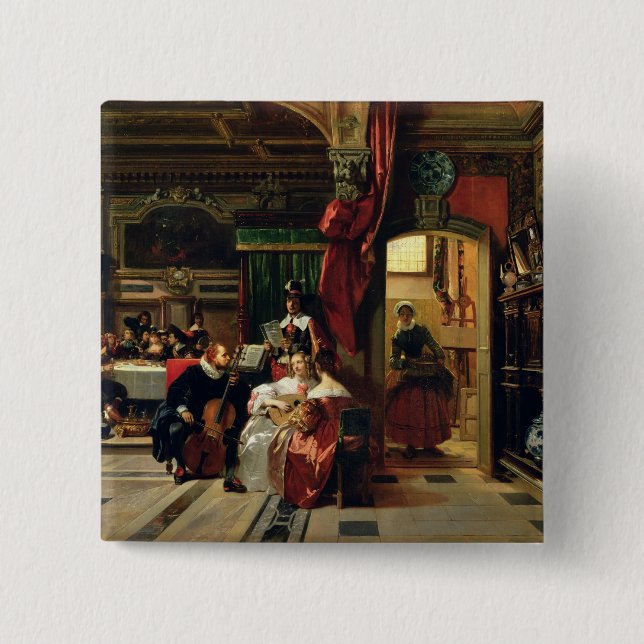 Sir Anthony van Dyck in London, 1837 Button (Vorderseite)