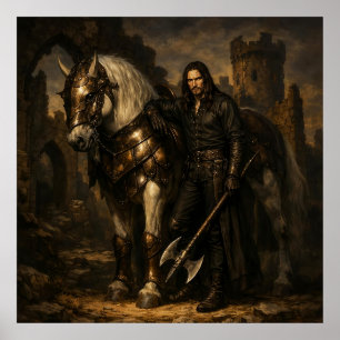Sir Black Poster