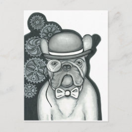 Sir Bouledogue Postkarte