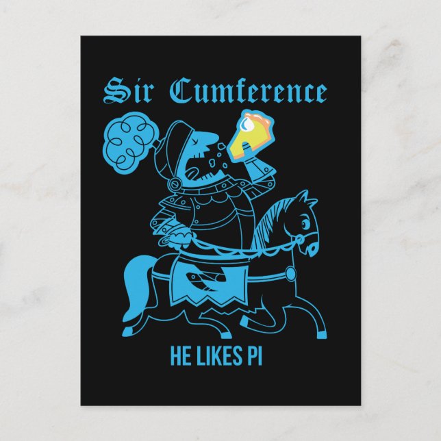 Sir Cumference... Postkarte (Vorderseite)