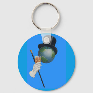 Sir Earth hat einen Cocktail Schlüsselanhänger