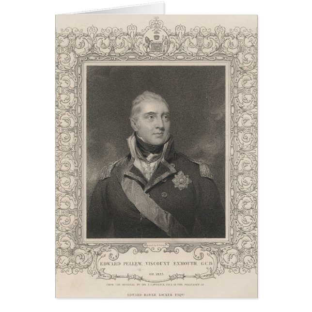 Sir Edward Pellew, c.1810 (Vorne)
