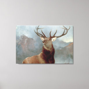 Sir Edwin Landseer   Monarch of the Glen, 1851 Leinwanddruck