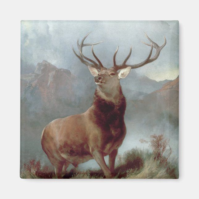 Sir Edwin Landseer | Monarch of the Glen, 1851 Magnet (Vorne)