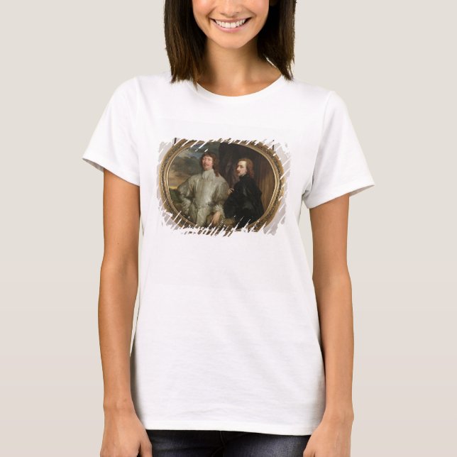 Sir Endymion Porter (1587-1649) und der Künstler,  T-Shirt (Vorderseite)