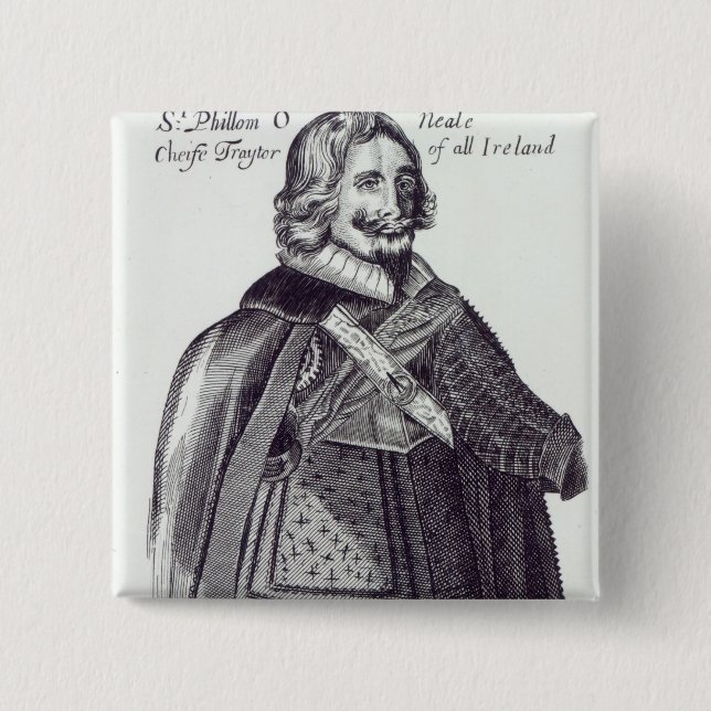Sir Felim O'Neill von Kinard Button (Vorderseite)