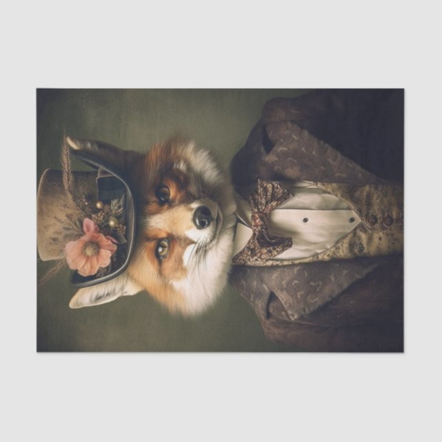 Sir Foxy1 Seidenpapier (Vorderseite)