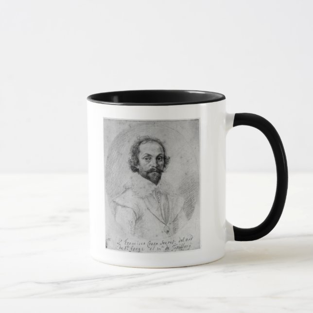 Sir Francis Crane Tasse (Rechts)