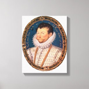 Sir Francis Drake, 1581 Leinwanddruck