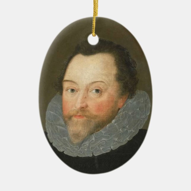 Sir Francis Drake Keramik Ornament (Vorne)