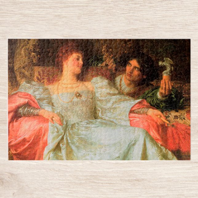 Sir Frank Dicksee An Offering Jigsaw Puzzle (Von Creator hochgeladen)