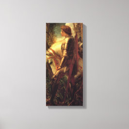 Sir Galahad (von George Frederick Watts) Leinwanddruck