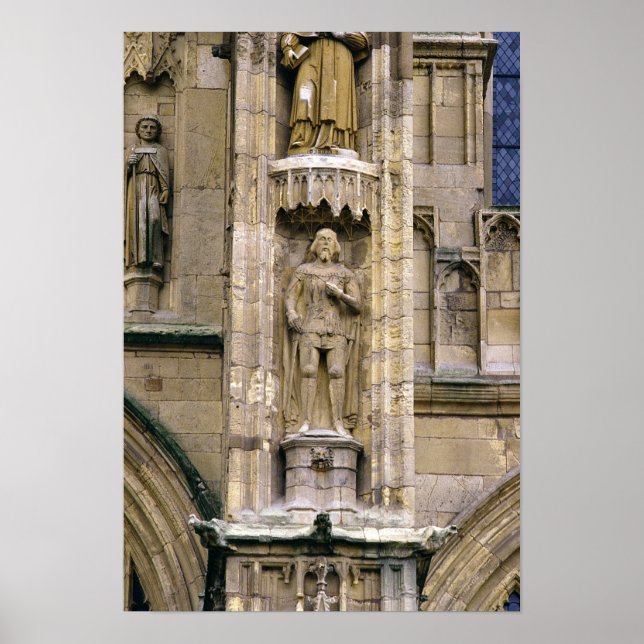 Sir Henry 'Hotspur Percy, an der Westfassade Poster (Vorne)