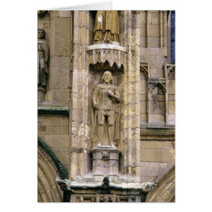 Sir Henry 'Hotspur Percy, auf der Westfassade