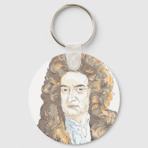 Sir Isaac Newton Schlüsselanhänger