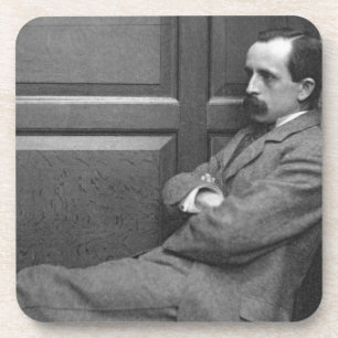 Sir James Matthew Barrie (1860-1937) (b/w Foto) Getränkeuntersetzer