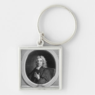 Sir John Flamsteed, graviert von George Vertue Schlüsselanhänger