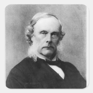 Sir Joseph Lister Quadratischer Aufkleber