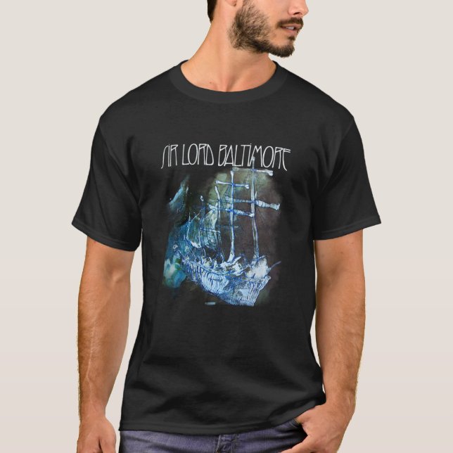 Sir Lord Baltimore Shirt! Angepasst V-Neck T-Shirt (Vorderseite)