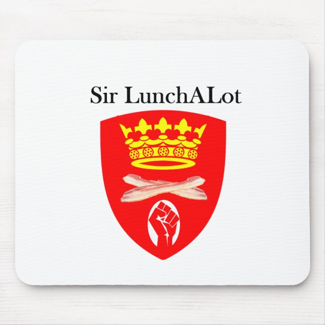 Sir LunchALot Mousepad (Vorne)