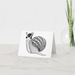 Sir Peter der Schnecke Karte