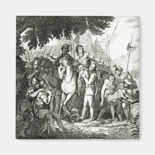 Sir Philip Sidney Kindness zu einem Soldaten, 1815 Magnet