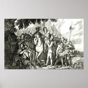 Sir Philip Sidney Kindness zu einem Soldaten, 1815 Poster
