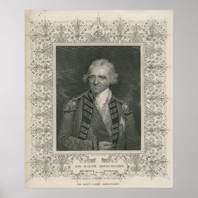 Sir Ralph Abercromby Poster (Vorne)
