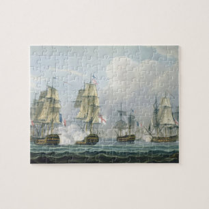 Sir Richard Strachans Action nach dem Kampf von