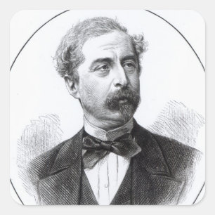 Sir Richard Wallace Quadratischer Aufkleber