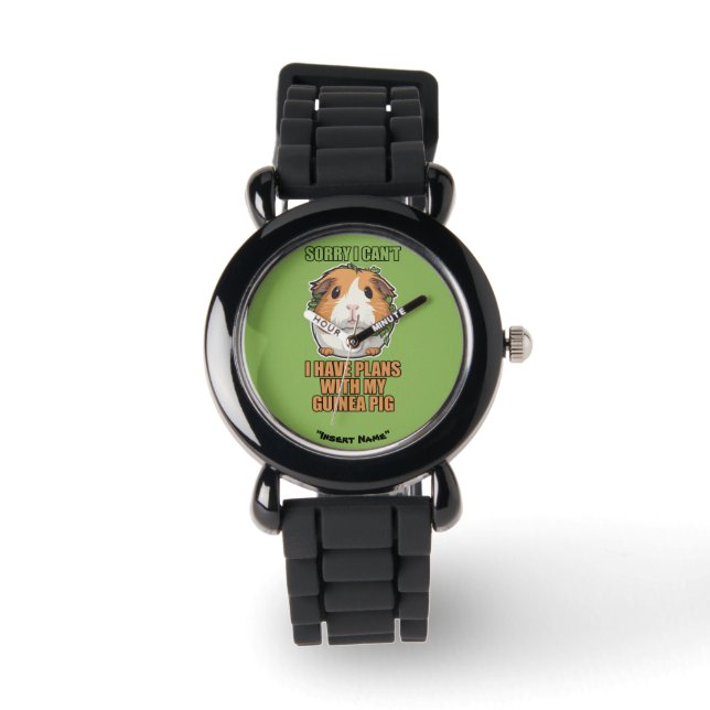 Sir Squeaks-a-Lot, Esquire Armbanduhr (Vorderseite)