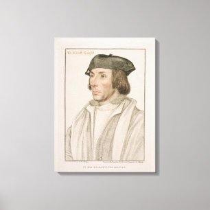 Sir Thomas Elyot (c.1490-1546) graviert von Leinwanddruck