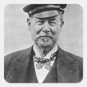 Sir Thomas Lipton Quadratischer Aufkleber