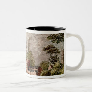 Sir Thomas Lombes Silk Mill, Derby Zweifarbige Tasse