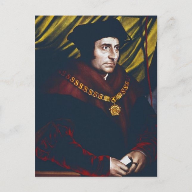 Sir Thomas More Postkarte (Vorderseite)