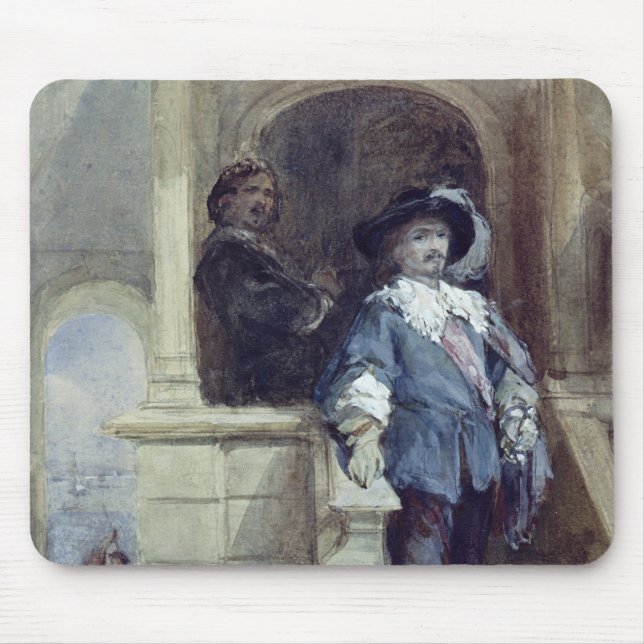 Sir Thomas Wentworth und John Mousepad (Vorne)