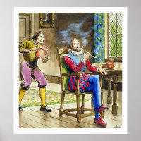 Sir Walter Raleigh (1554-1618) von "Peeps into the