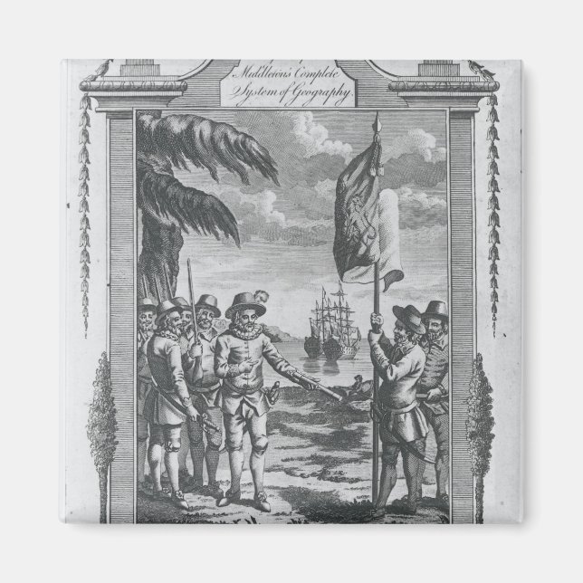 Sir Walter Raleigh Magnet (Vorne)