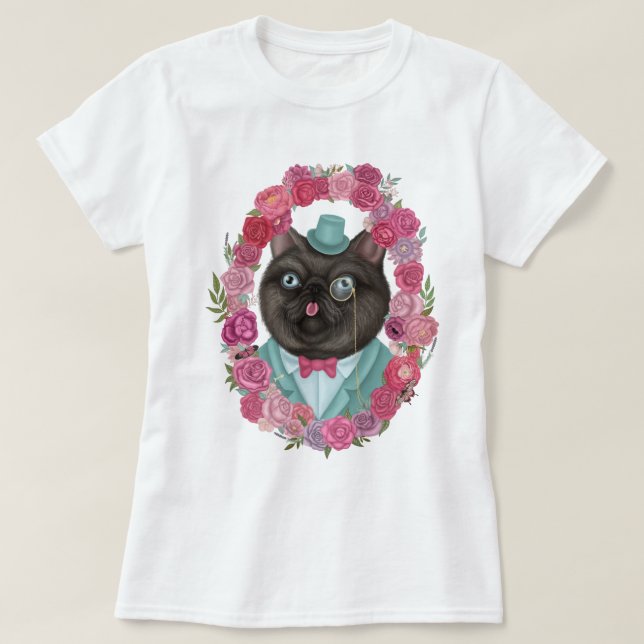 Sir Whiskers T - Shirt (Design vorne)