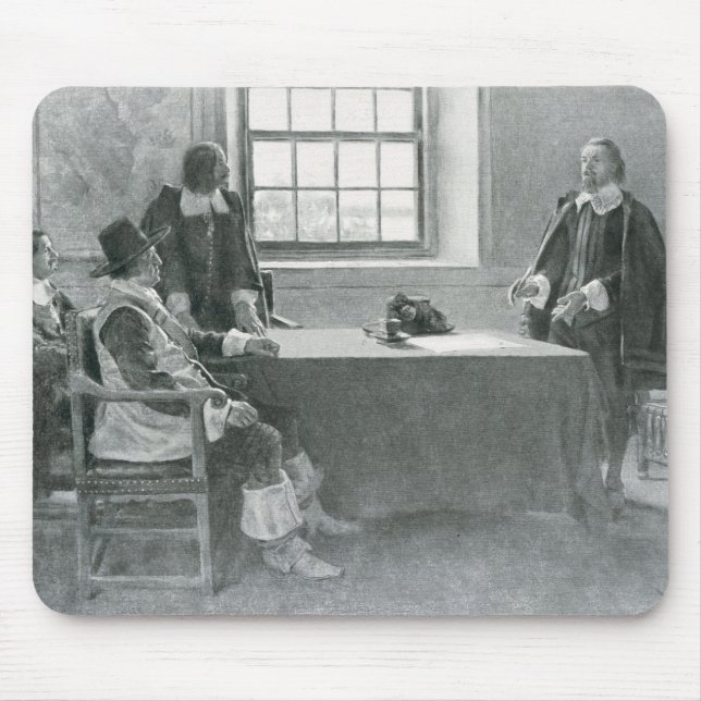 Sir William Berkeley Surrendering Mousepad (Vorne)