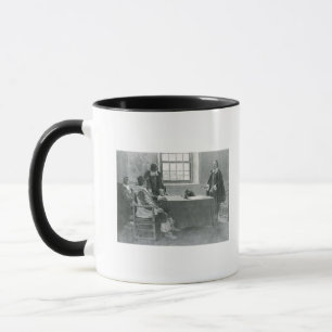 Sir William Berkeley Surrendering Tasse