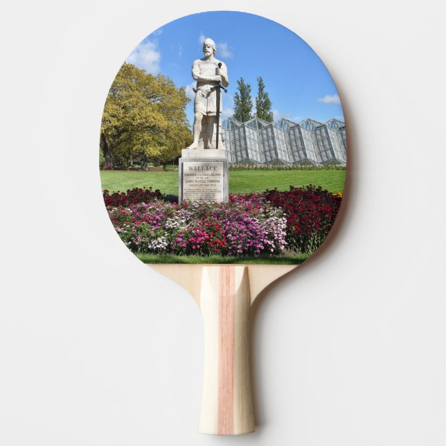 Sir William Wallace Statue Tischtennis Schläger (Vorderseite)