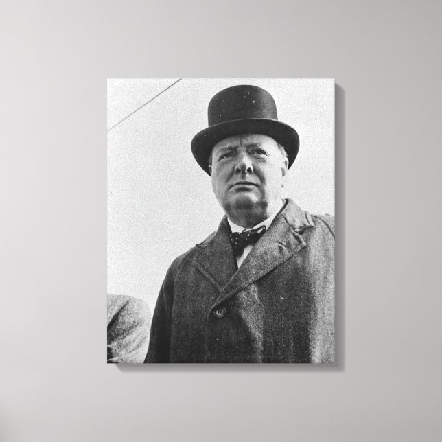 Sir Winston Churchill (1942) Leinwanddruck (Vorderseite)